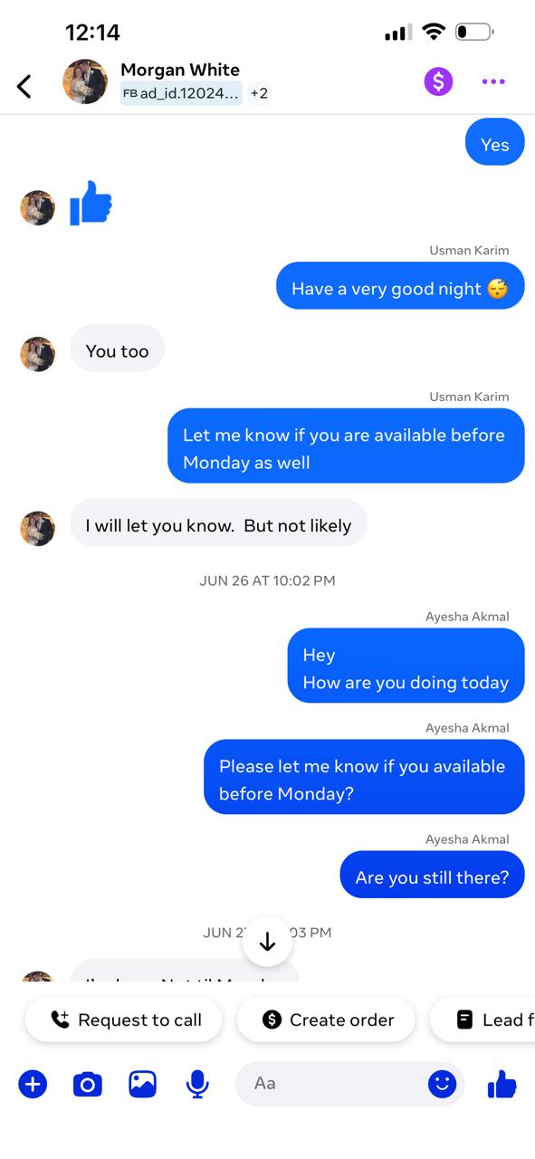 Chat screenshot 4