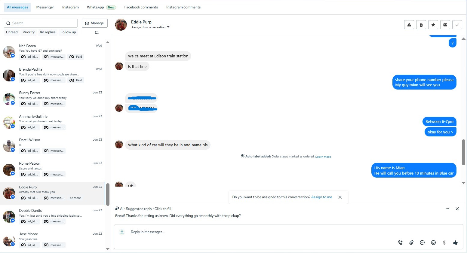 Chat screenshot 9